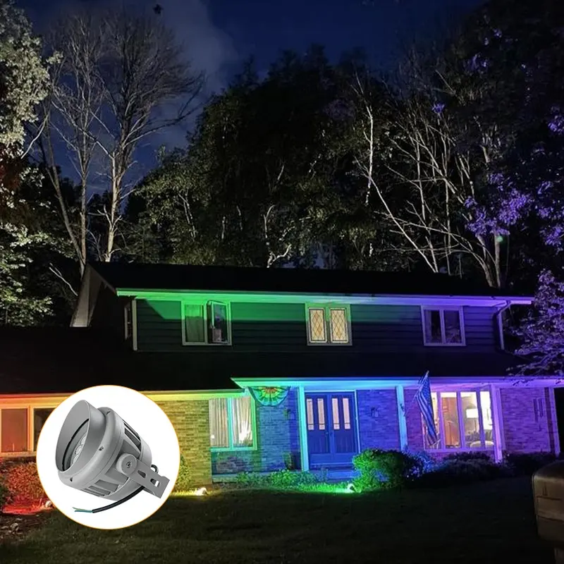 Facade Landscape DMX512 RGBW Controlled SMD IP65 Waterproof Outdoor Architectural LED Flood Light