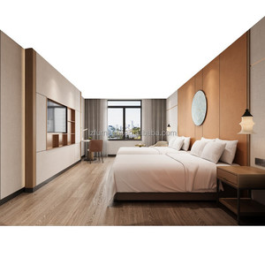 Muebles de Dormitorio Modernos de Alta Gama con Cama Doble para Apartamento y Hotel, Personalizables de Fábrica, en Venta - Product Image 2