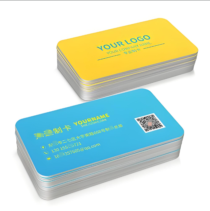 Custom Clear PVC Hard Plastic Business Card Waterproof Magnetic Offset Printed Name Card with No Minimum Order Quantity