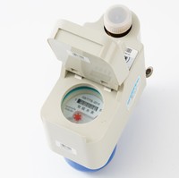 Medidor de Agua Inteligente Ultrasónico NB-IoT DN20 Vertical, Económico, Ahorra Espacio, Medidores de Flujo Multichorro para Instalación en Tuberías Estrechas