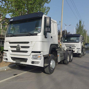 Tình trạng tốt thứ hai tay sử dụng 6x4 máy kéo Xe Tải Đầu 371HP Trailer đầu Euro 5 sinotruk HOWO - Product Image 3