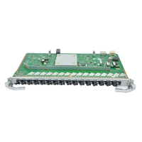 16 puertos OLT GPON tarjeta GPUF C + C ++ módulos Placa de servicio con RJ45 para MA5800 X2 X7 X1 X17 Series
