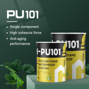 Membrana Impermeabilizante de PU Líquido de Color con Tasa de Estiramiento del 800% - Product Image 1