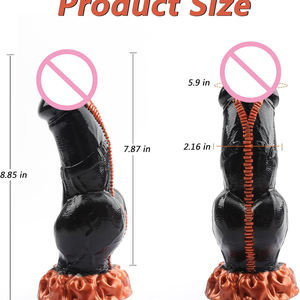 Fernbedienung Silikon Monster <span class=keywords><strong>Dildo</strong></span> Vibrator Riesiger Big Knot Thrust ing Vib rating Anal <span class=keywords><strong>Dildo</strong></span> für Frau Mann Producto Sexual - Product Image 5