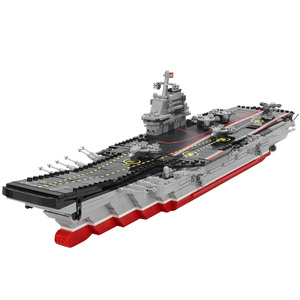 Modèle de <span class=keywords><strong>porte</strong></span>-avions AJB Modern Buildings Theme, jouet de <span class=keywords><strong>construction</strong></span> éducatif assemblé, blocs de <span class=keywords><strong>construction</strong></span> en plastique ABS - Product Image 5