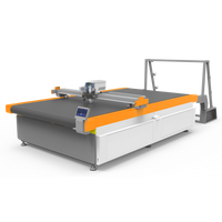 Mesa de Corte Textil CNC DAKE, Máquina de Corte Automática con Cuchilla Circular para Lona, Tela y Tejidos