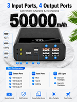 Banques d'Énergie et Stations d'Énergie 50000mAh, Électronique Grand Public, Power Bank à Charge Rapide d'Extérieur