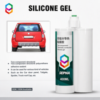 SEPNA Gel silicone haute performance bicomposant à conductivité thermique élevée 100 % pour collage, étanchéité et isolation électrique