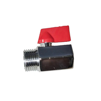 Mini robinet à tournant sphérique en zinc en laiton de haute qualité OEM ODM 1/2-1 pour le fabricant d'eau offre un bon prix