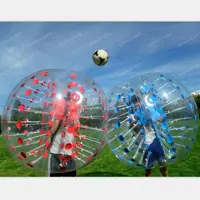 Bola inflável da alça da fábrica, bola de bater, conjunto de futebol da bolha para venda