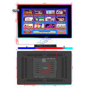 จอมอนิเตอร์4K เต็มจอ PCAP 23.6นิ้วหน้าจอสัมผัสสีทองใต้1366*768 3เมตรจอสัมผัสแบบอนุกรมพร้อมไฟ - Product Image 3
