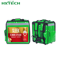 Mochila con Pantalla LED para Reparto de Comida, a Todo Color, de Alta Luminosidad, Térmica