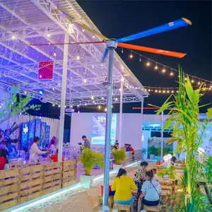 PMSM стоячий Тип 3,8 м 13ft водонепроницаемый airpole hvls вентилятор - Product Image 3