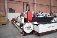 Machine de découpe laser fibre SIGN pour métaux, découpe intégrée de tôles et tubes 1500*3000mm pour acier au carbone et acier inoxydable