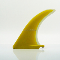 Aileron de planche de surf unique personnalisable de haute qualité, en fibre de verre résistante, couches de résine époxy, forme unique, aileron de longboard en différentes tailles