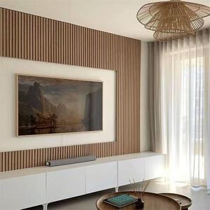 Panneau mural acoustique en <span class=keywords><strong>fibre</strong></span> de polyester 100% recyclé, panneaux insonorisants écologiques sans odeur pour chambre d'hôtel, réduction du bruit de 90% - Product Image 3