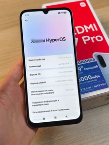 Venta al por Mayor de Teléfono Inteligente Redmi <span class=keywords><strong>A7</strong></span> Pro 5G, Pantalla de 6.9 Pulgadas y 120 Hz, Batería de 6300 mAh, Cámara de 32 MP, 6 GB + 128 GB, Carga Rápida de 15 W, Versión Global - Product Image 4