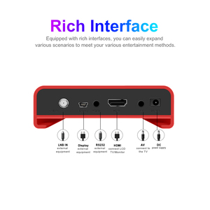 Receptor de Satélite Digital DVB-S2 H.265 1080P con Wi-Fi Integrado, Decodificador de <span class=keywords><strong>TV</strong></span> de Señal Libre CAS BISS PVU GX6605H1, 1 Año de Garantía - Product Image 5