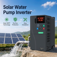 Convertisseur de fréquence solaire triphasé 380V 5,5KW 7,5KVA avec MPPT pour pompage d'eau solaire, idéal pour l'irrigation agricole