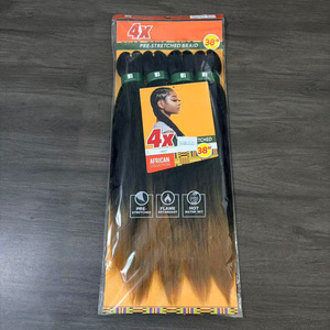 Capelli per Treccine Africane e Stili Twist, 38 Pollici, 240g, X/P Pre-Stretched, Alta Qualità, Direttamente dalla Fabbrica - Product Image 4