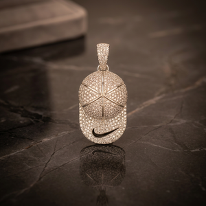 Pendentif Casquette de Basketball Hip Hop d'Élite avec Diamants Brillants CVD de Laboratoire – Bijoux de Luxe - Product Image 5