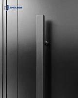 Puerta de Entrada de Seguridad de Aleación de Aluminio de Diseño Moderno |   Puerta Exterior Antirrobo con Aislamiento Térmico para Hoteles y Villas, Fábrica China