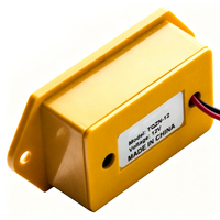 Indicador de Voltaje Digital DC TQZN-12 / TQZN-24 12V/24V, Monitor de Voltaje de Batería con Alarma de Bajo Voltaje Ajustable, Montaje en Panel
