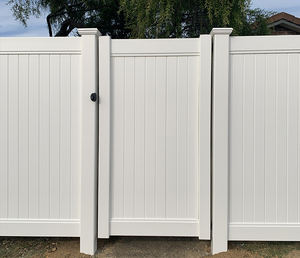 Venta Directa de Fábrica de Cercas Exteriores de PVC Totalmente Cerradas, Cercas de Privacidad de Vinilo para Jardín y Patio, Cerca de Privacidad para Exteriores - Product Image 3