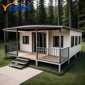 Casa Contenedor Móvil Modular de Acero Plegable, Aislada, Prefabricada, Moderna, Expandible de 20 pies, de Rápida Construcción - Product Image 1