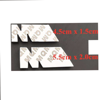 Emblème 3D en métal pour aile de voiture, autocollant de logo M pour coffre arrière BMW M M3 M5 M6 X3 E46 E90 F30 G20 E36 E34 X6 G20 G30 ///M