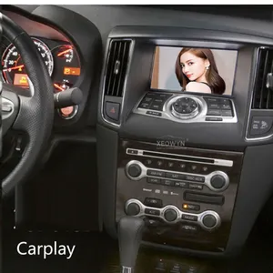 Reproductor de navegación GPS multimedia para coche Android 12 de 7 pulgadas para Nissan Maxima a35 7th 2009-2014 Audio Radio Estéreo Carplay Bluetooth