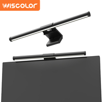 Lampe d'écran d'ordinateur LED intelligente à commande tactile, CRI 95, dimmable, protection oculaire, sans reflets sur l'écran, alimentation USB, design moderne en aluminium