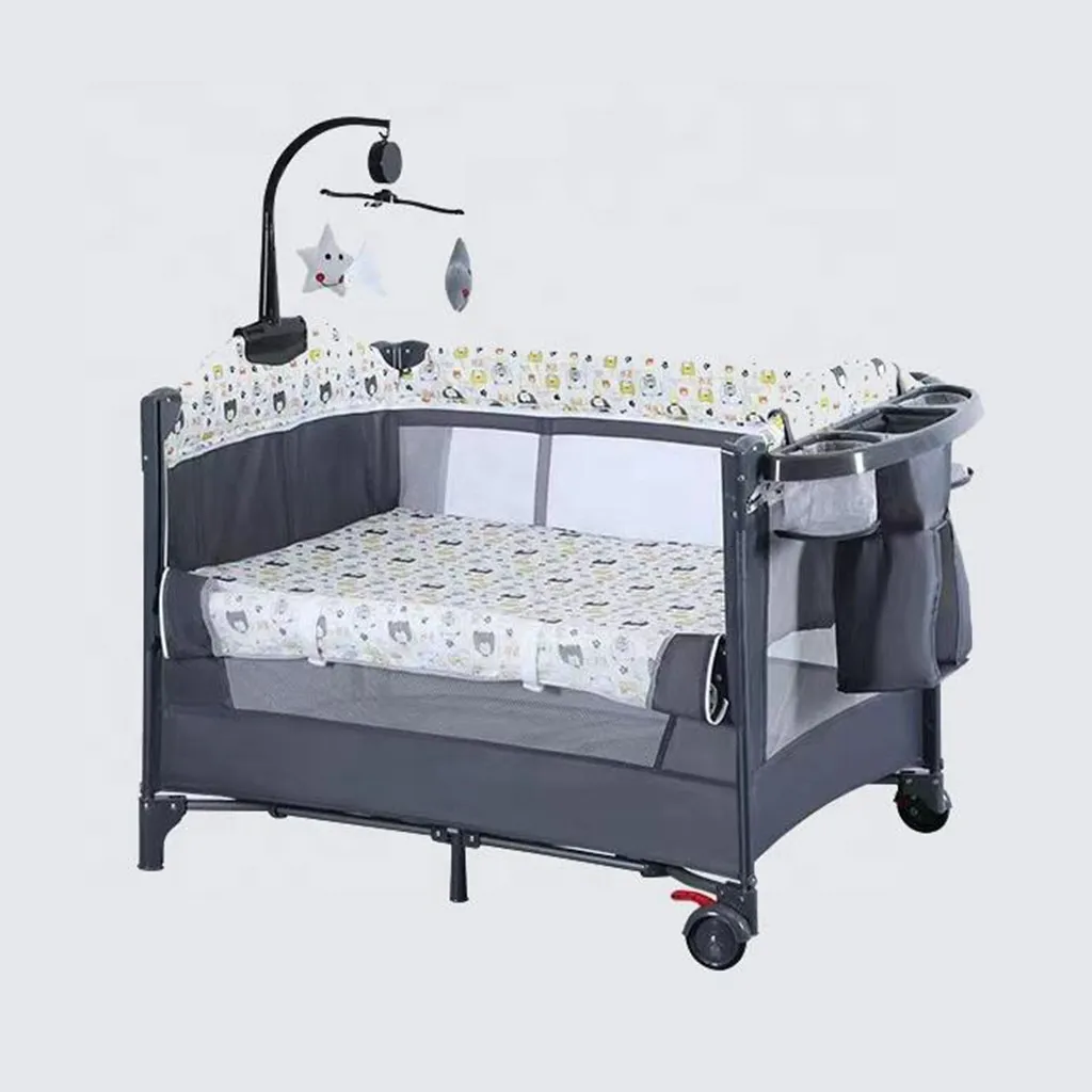 TS dijual Hotel tempat tidur bayi katun 100 ruang makan tempat tidur bayi Meegroei kamar tidur tempat tidur bayi untuk bayi baru lahir perempuan