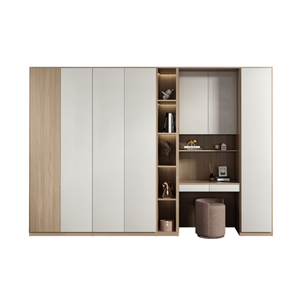 Armadio Moderno con Ante Scorrevoli Guardaroba per Camera da Letto Mobili per la Casa Armadi in Legno su Misura - Product Image 1