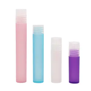 Hot Sale Colored Perfume Roll On Bottle Pen Shape Plastic Roll On Bottle