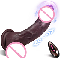 Consolador enorme de silicona líquida para mujer, Juguetes sexuales para adultos, Columpio de calefacción, consoladores grandes realistas de empuje, vibrador para mujer y hombre