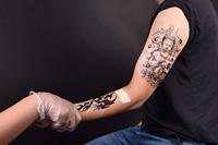 Pansement adhésif transparent étanche et extensible en film PU, certifié CE Classe I, pour soins post-tatouage