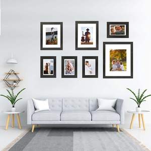 Marco de Fotos de Madera Negro Moderno y Elegante para el Hogar, 10x10 20x20 Pulgadas, Venta al por Mayor - Product Image 3