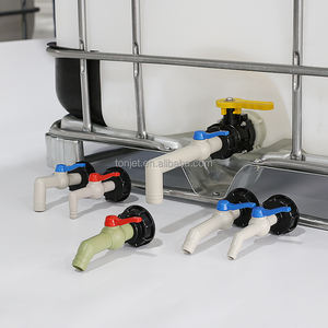 Connecteur S60x6 1/2 "3/4" 1 "PVC allongé Long <span class=keywords><strong>robinet</strong></span> étendu <span class=keywords><strong>robinet</strong></span> Drainage jardin fluide tuyau raccords IBC Valve adaptateur - Product Image 3