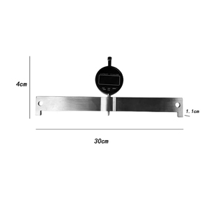 Strumento di misurazione della curvatura del collo di <span class=keywords><strong>chitarra</strong></span> tastiera livellamento righello di ripristino livellamento della <span class=keywords><strong>chitarra</strong></span> righello digitale per produttore di chitarre - Product Image 6