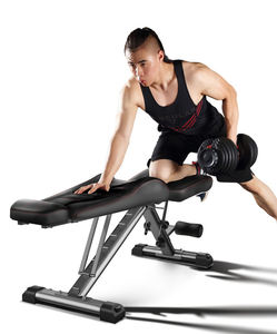 Bandai labnyhi — <span class=keywords><strong>Banc</strong></span> De Musculation pliable, rehausseur De poids réglable, plat, JSY030 - Product Image 4