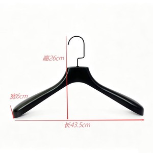 Cintre à épaules larges en plastique <span class=keywords><strong>pour</strong></span> costumes, avec bande antidérapante, sans trace, <span class=keywords><strong>anti</strong></span>-choc, <span class=keywords><strong>pour</strong></span> magasins de vêtements et hôtels, directement du fabricant - Product Image 3