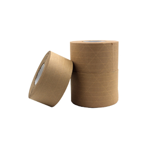 Yalanpack Op Maat Bedrukt Biologisch Afbreekbaar Water Geactiveerde Kartonnen Verpakking Met Identificatie Kraft Papieren <span class=keywords><strong>Tape</strong></span> - Product Image 3