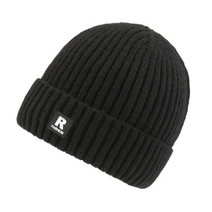 Winter Knitted Hat Cashmere Fleece Lined Warm Men's Beanie Windproof Outdoor Sports Accessory - Product Image 1