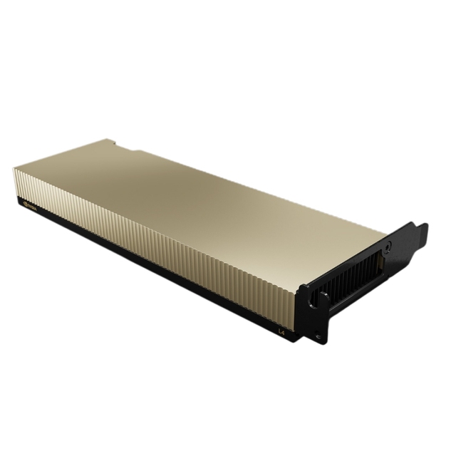 L4 24GB Data Center Universal GPU | Ada Lovelace Architecture | 7,680 CUDA Cores | 24GB GDDR6 ECC | 72W Low Power