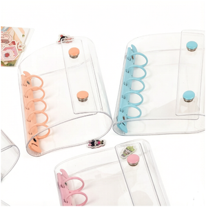 Álbum <span class=keywords><strong>de</strong></span> Fotos Transparente <span class=keywords><strong>de</strong></span> PVC A5, Colorido y Bonito, con Páginas Sueltas, para Uso Promocional o como Regalo - Product Image 2