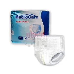 MacroCare Super absorbency adult Wholesale Adult Pull Up diapers large size OEM manufacturer adult diaper pants XL XXL