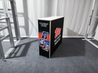 PROMO2DISPLAY Boîte à lumière SEG portable, rectangulaire, pliable, présentoir pour salon professionnel, comptoir d'exposition, facile à assembler, fabriqué dans le Jiangsu