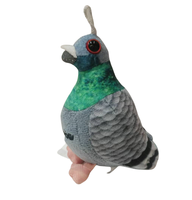 Jouet Animal en peluche Pigeon blanc mignon personnalisé décor à la maison animé pour l'anniversaire des enfants PP coton rempli Pigeon poupée cadeau