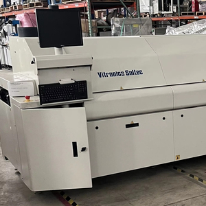 Four à Refusion Usagé America Vitronics <span class=keywords><strong>Soltec</strong></span> Xpm3i 10/12 Zones N2 avec Composants PLC et Moteur - Product Image 1